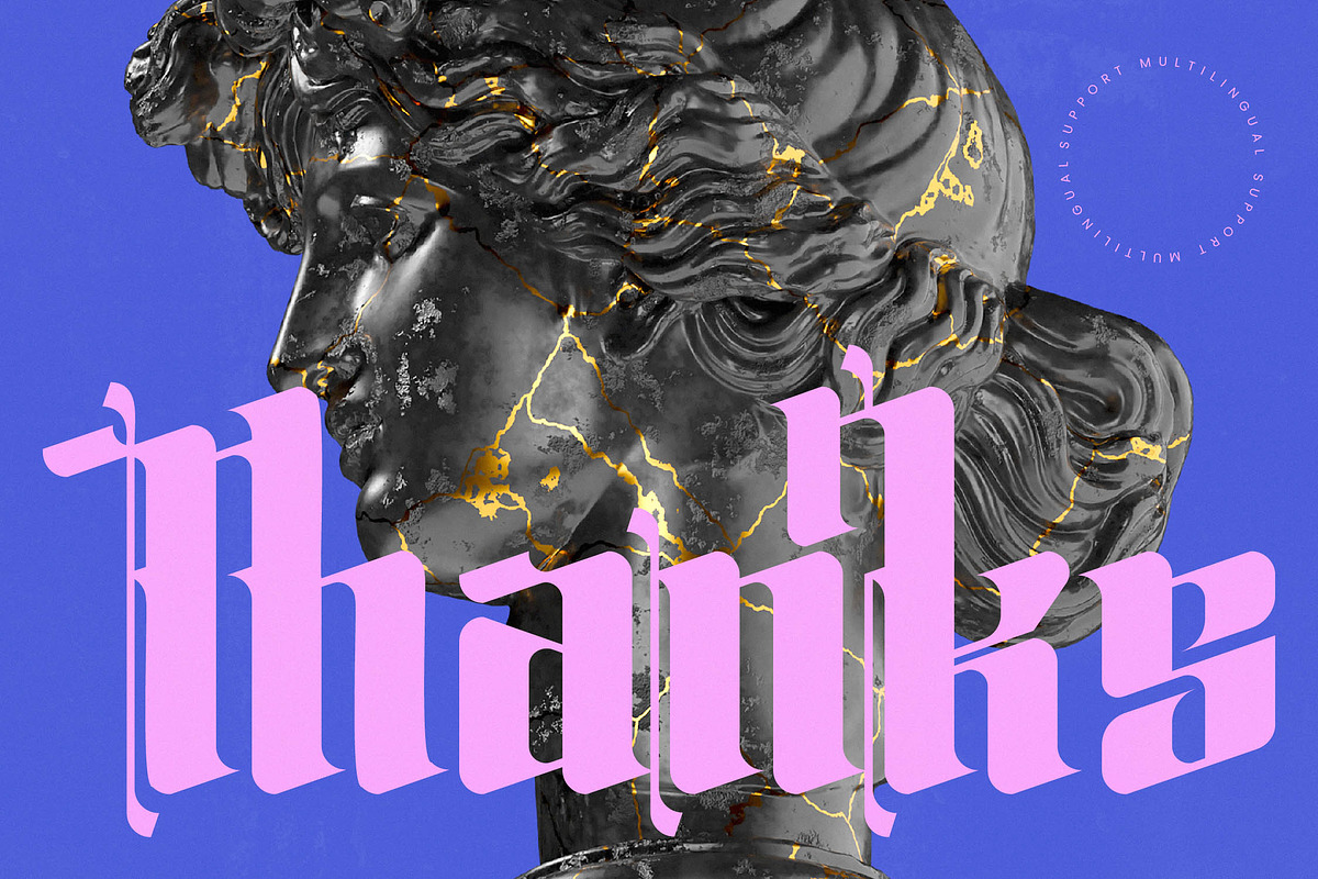 Silakins Blackletter Display, a Blackletter Font by timelesstype.co (Photo 20 of 20)