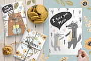 I Love Mom Collection, an Animal Illustration by Gulnara Sabirova (Thumbnail 3 of 8)