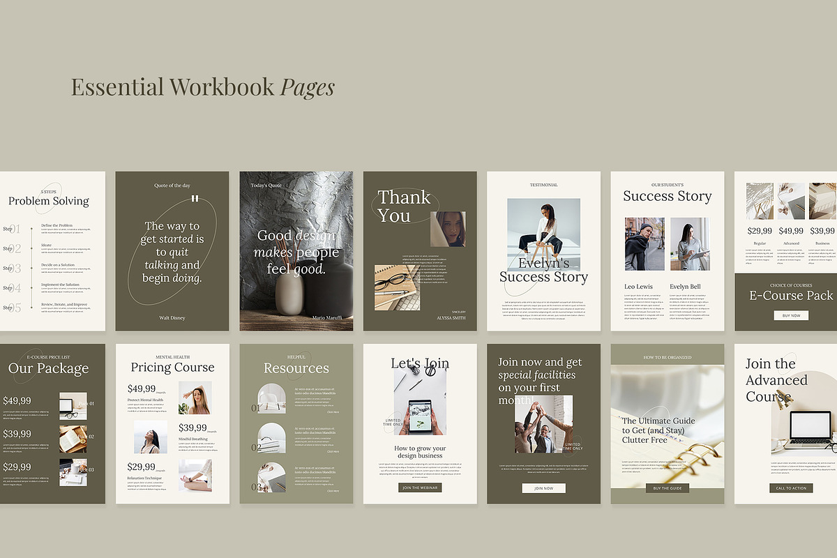 Taraman - Workbook Creator, a Magazine Template by Visuel Colonie® (Photo 12 of 12)