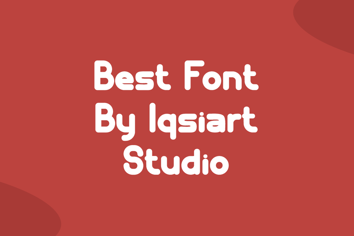 Mondelya - Funny Font, a Sans Serif Font by Iqsiart Studio (Photo 4 of 7)
