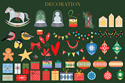Christmas Time - Clipart Collection, a Decorative Illustration by Alina Sh (Thumbnail 5 of 10)