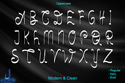 Abedor Sans Serif Typeface Font, a Sans Serif Font by jastudio123 (Thumbnail 3 of 7)