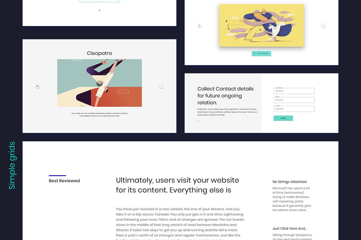 Ataman Templates UI Kit, an UI Kit Template by App for Mobile & Website (Photo 30 of 38)