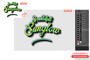 Halftone Backing & Shadow Kit, an Action Add-On by MRI STUDIO (Thumbnail 6 of 13)