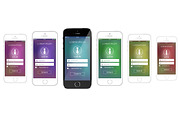 iPhone SE /5S detailed mockup Bundle, an Object Graphic by voin_Sveta (Thumbnail 4 of 4)