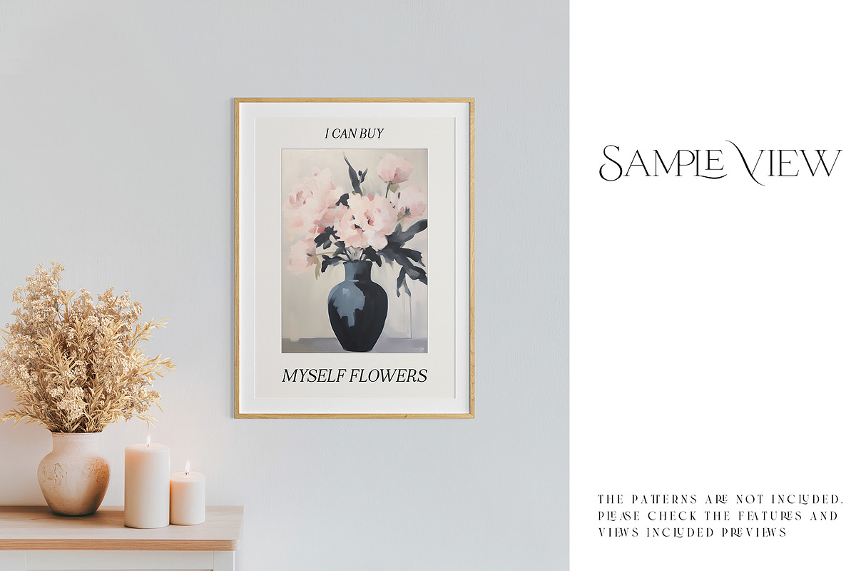 44 Frames and Wallpaper Mockups, a Mockup by mock-ups (Photo 9 of 16)