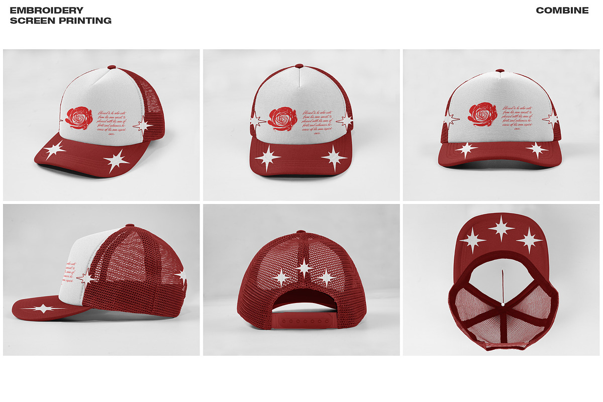 Trucker Hat V.2 - Mockup, a Hat Mockup by DaldSgh (Photo 5 of 12)