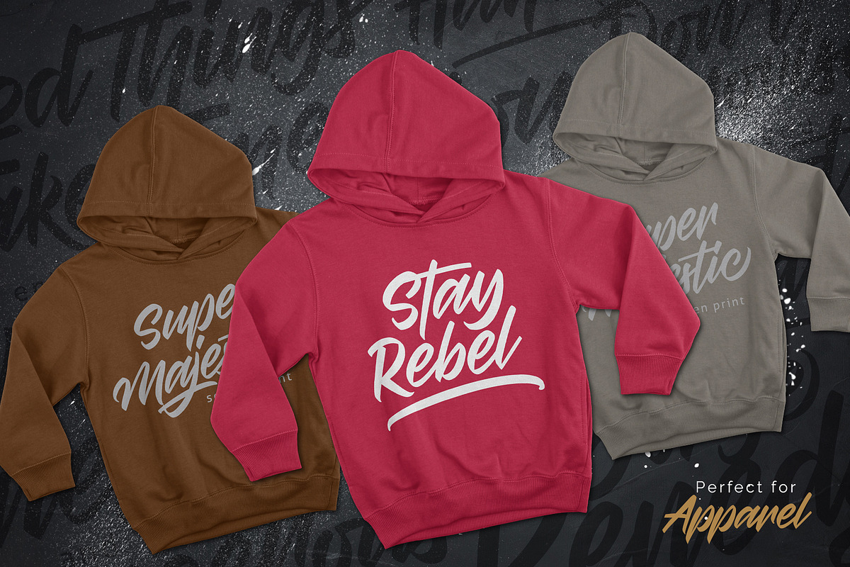 Brothership - Freestyle Brush Font preview 7