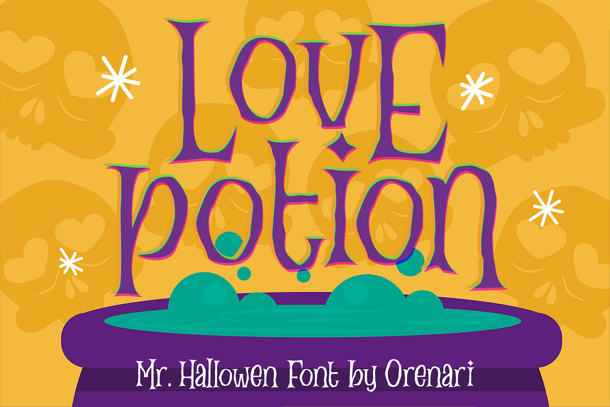 Mr. Halloween Font, a Blackletter Font by Orenari (Photo 6 of 11)