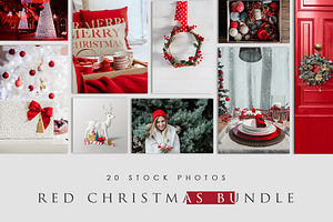 Cristmas collections,  red tones