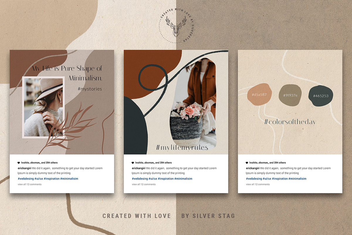 Natural Spring & Instagram Elements, an Illustration by SilverStag Type Foundry (Photo 34 of 39)