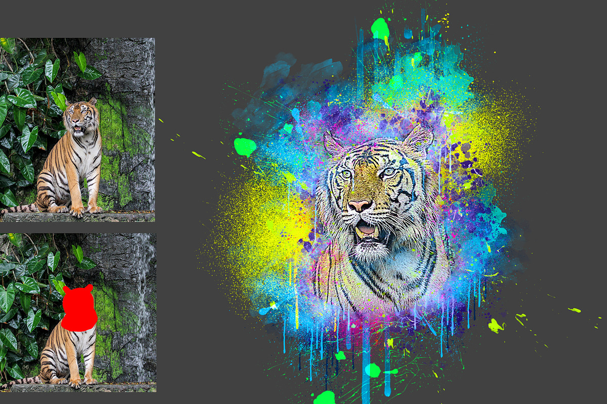 Abstract Painting Action 2, an Action Add-On by MRI STUDIO (Photo 4 of 10)