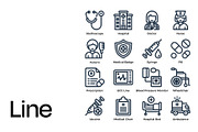 Healthcare Icon Set, a Duotone Icon by Eklip Studio (Thumbnail 3 of 4)