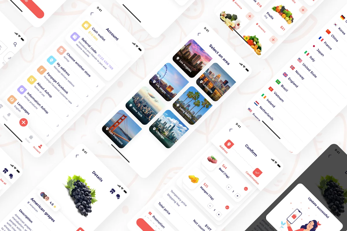 Ashop - Shopping App Design UI Kit, an App Template by Capi Product (Photo 6 of 6)