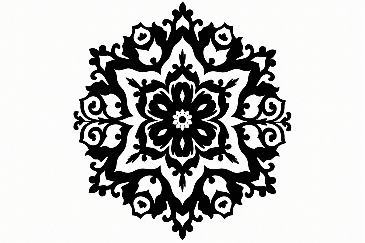 Elegant Mandala Design Set, an Illustration by Amazin_art (Photo 8 of 9)