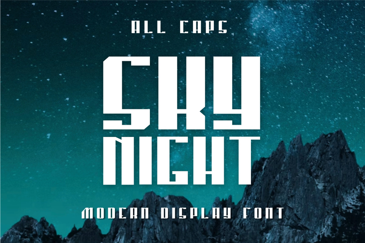 Mared Modern Font, a Sans Serif Font by alanwarstd (Photo 3 of 5)