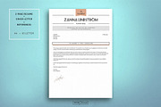 Resume CV template For Word, a Resume Template by CrystalResumes (Thumbnail 2 of 4)
