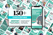 Dental Social Media Template Bundle, a Presentation Template by Snapybiz (Thumbnail 3 of 9)