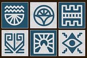 Ethnic Icons Vol 5, an Outline Icon by Tekuni (Thumbnail 7 of 11)