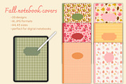 20 Unique Fall Notebook Covers, a Templates & Theme by Digitaliya (Thumbnail 1 of 5)
