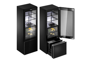 Casarte brand built-in ice bar Haier, a Furniture 3D Model by Archidizer