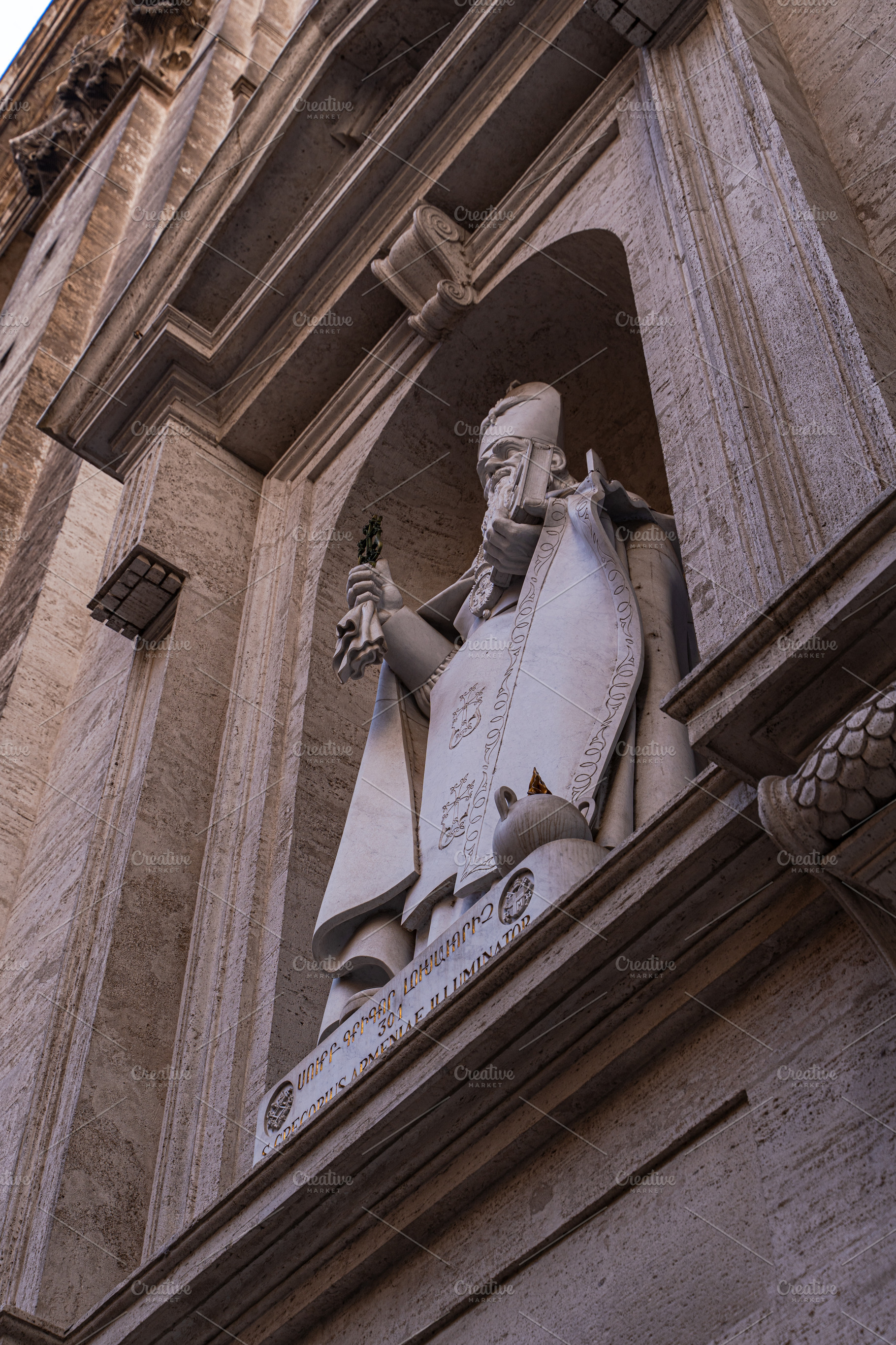 Vatican city with St. Peter cathedral, an Architecture Photo by Anna Bogush