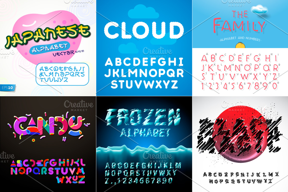 Big Bundle Alphabet & Numbers preview 8