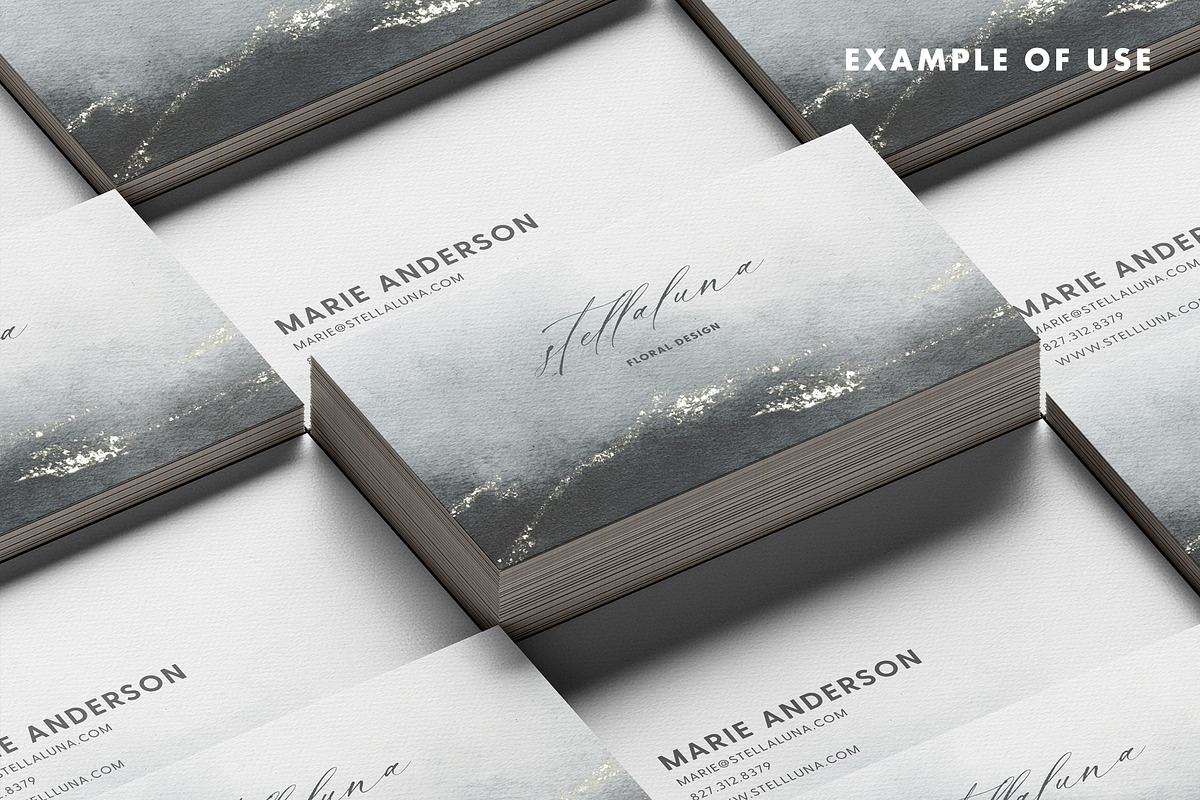 Smoke Ombre + Gold Paint Backgrounds, a Texture Graphic by Spinsugar Graphics (Photo 13 of 13)