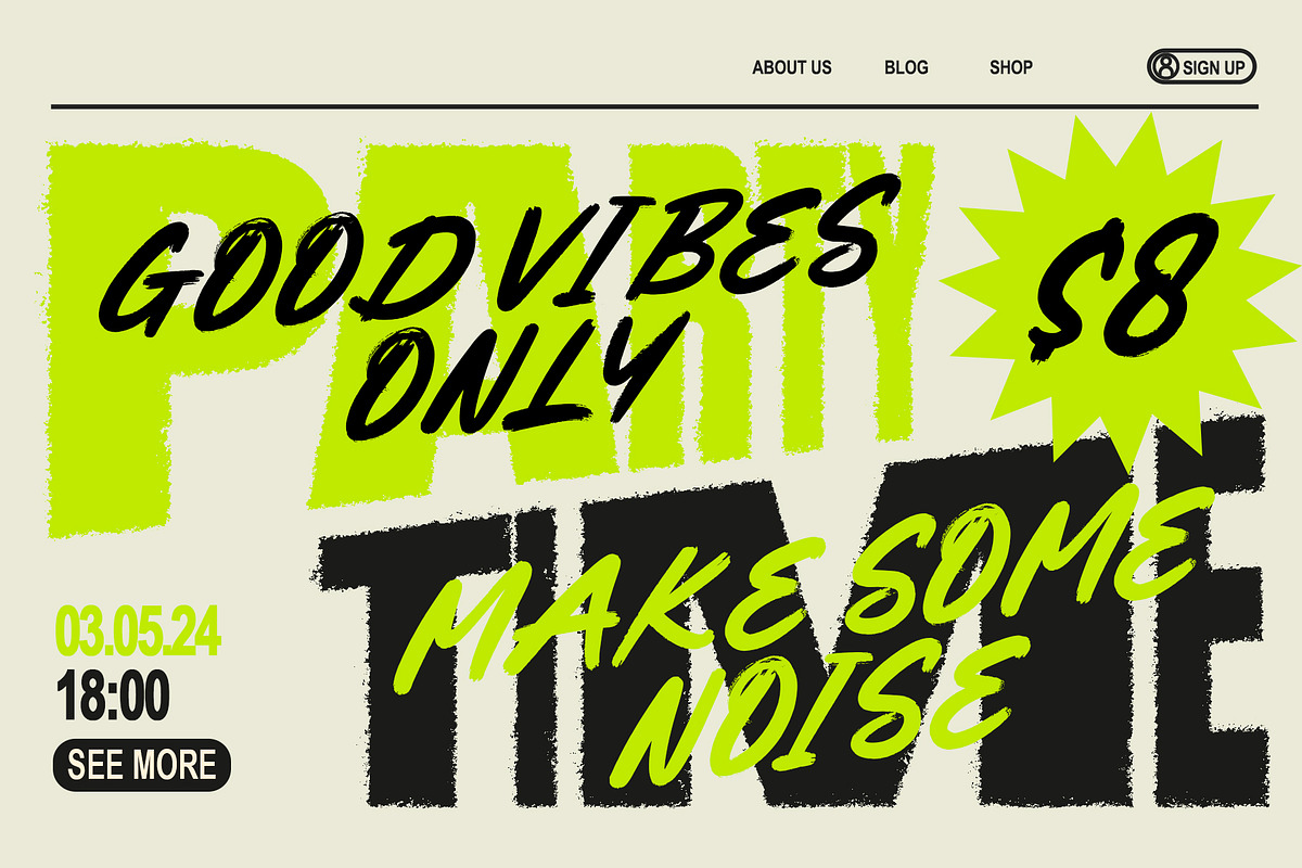 Creative Energy - Modern Brush Font, a Handwritten Font by Letterara (Photo 3 of 14)