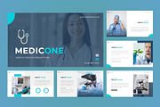 MEDICONE Medical Google Slide, a Presentation Template by Rizki Herdian (Thumbnail 2 of 6)
