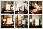 CHINA MOOD | Frame mockup set, a Household Mockup by SCHÉRI (Thumbnail 9 of 13)