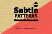 Subtle Patterns Pro Pack, a Pattern Graphic by ydlabs (Thumbnail 1 of 5)