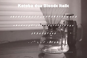 Kotoba Dua - 22 Font styles, a Script Font by Gblack Id (Thumbnail 7 of 13)