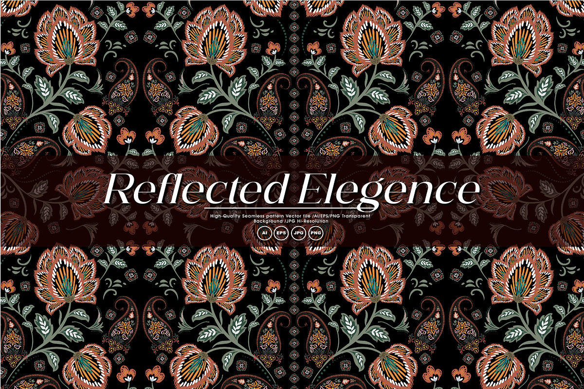 Reflected Elegance, a Pattern Graphic by MSNTY STUDIOX (Photo 6 of 28)