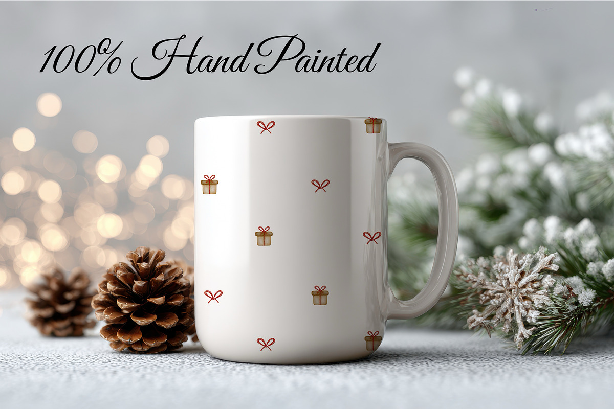 Winter Bear Seamless Patterns Set, a Pattern Graphic by ZabolotnaArt (Photo 4 of 5)