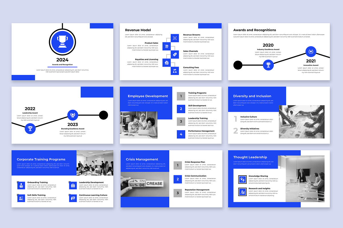 Business PowerPoint Presentation, a Presentation Template by MightyDesign (Photo 4 of 6)