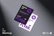 Flyer Mockup, an Advertising Mockup by Rielismee (Thumbnail 1 of 5)