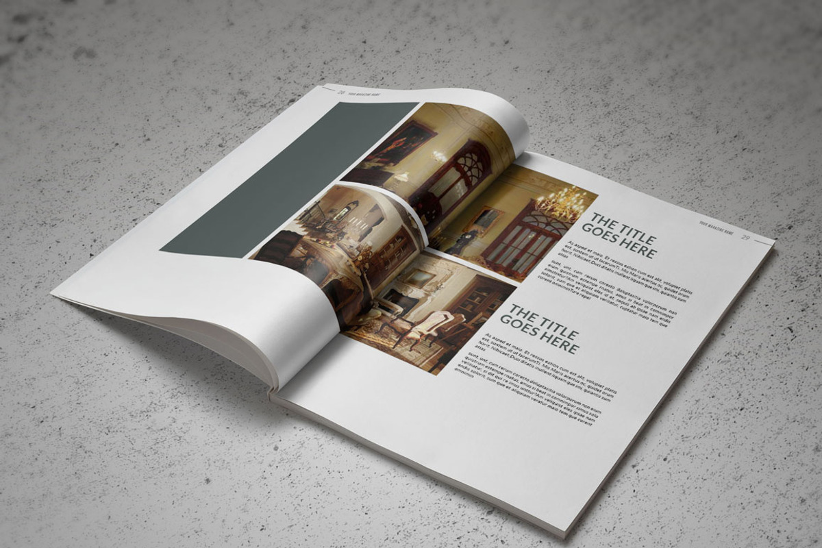 30 Pages • INTERIOR MGZN Template, a Magazine Template by Kingtown (Photo 4 of 5)