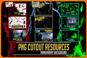 Horror Bundle - 7 Packs, a Texture Graphic by Mikel Blazgad (Thumbnail 6 of 23)