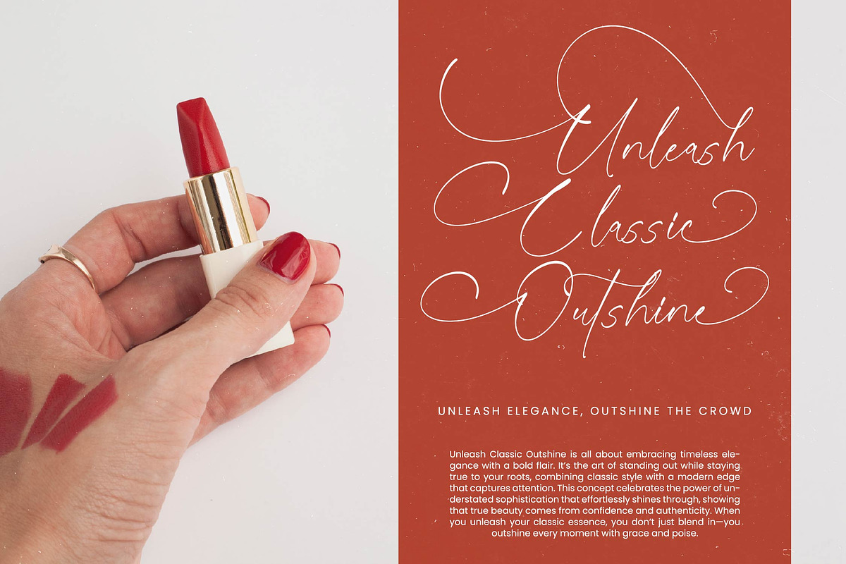 Sunlite Kinetic Stylish Calligraphy, a Script Font by stylishtype.co (Photo 16 of 20)