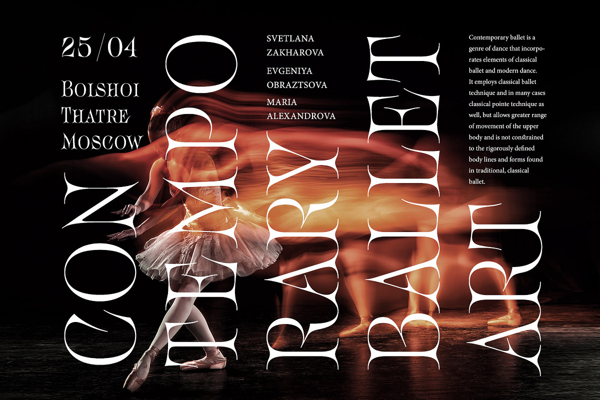 Acris Serif, a Serif Font by Andrey Sharonov (Photo 16 of 16)