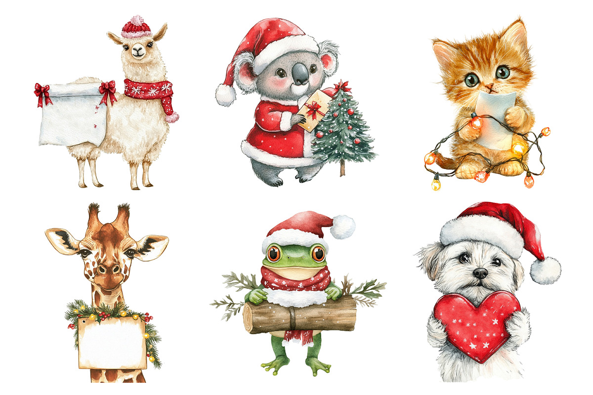 African American Christmas Clipart, an Illustration by Daily.Designs (Photo 2 of 5)