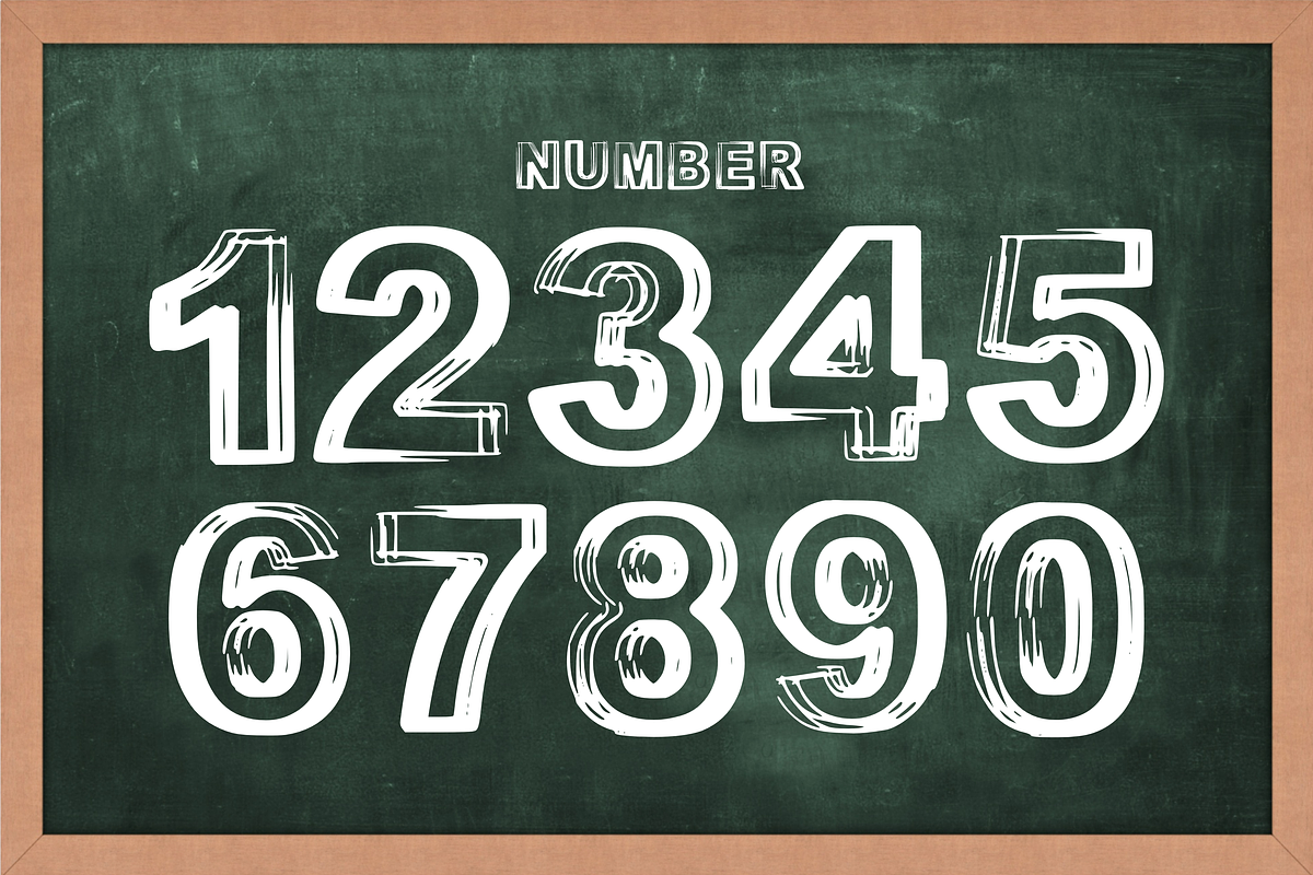 Teacher - Chalk Writing Font Types, a Font by KiddoGlyphs Studio (Photo 4 of 4)