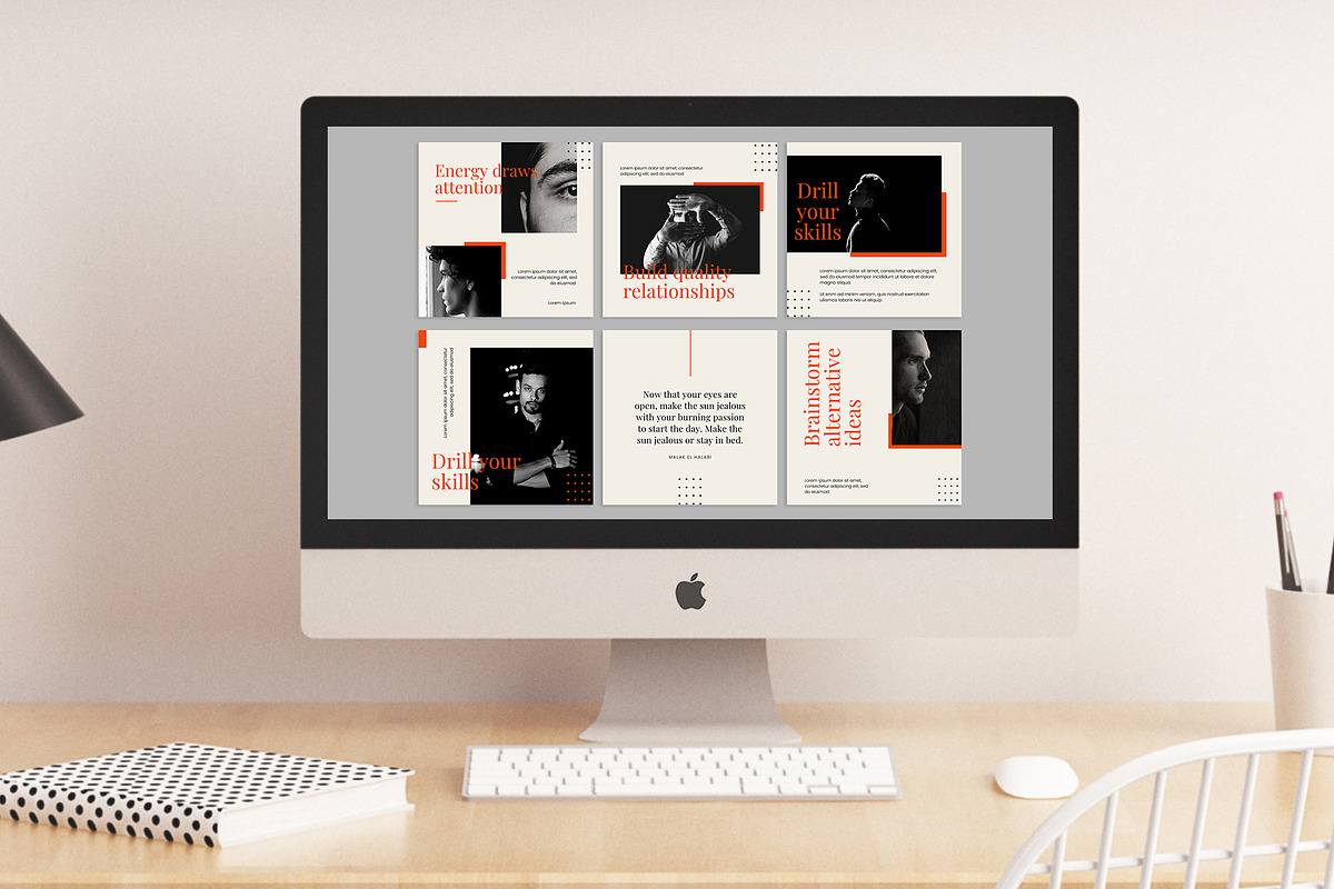 Canva Instagram Template Vexa, a Social Media Template by Lythcreative (Photo 4 of 6)