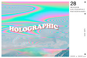 Holographic Glitch Abstract Textures, a Texture Graphic by Marie T (Thumbnail 1 of 8)