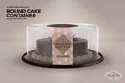 Cake Container Packaging Mockup, a Cups & Container Mockup by INCDesign (Thumbnail 5 of 8)