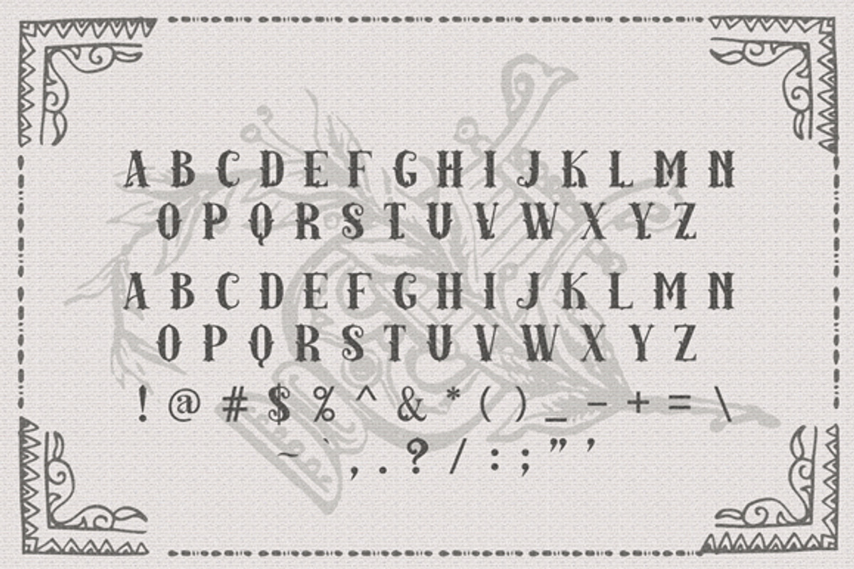 Amazinga Typeface preview 4