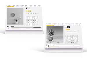 Desk Calendar Template