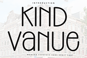 Kind Vanue, a Sans Serif Font by InermediaSTUDIO (Thumbnail 1 of 6)