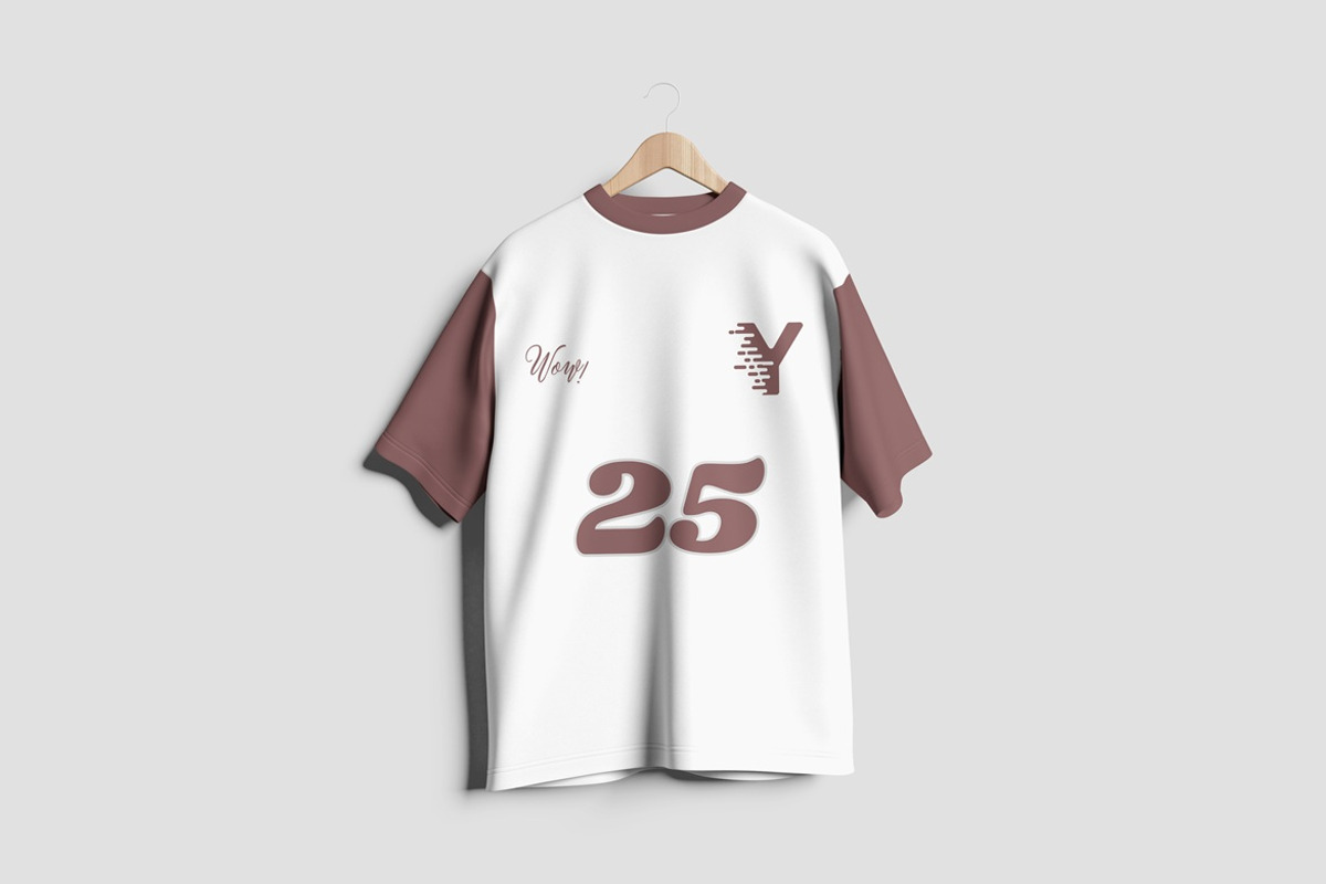 Oversized T-shirt Mockup, a Shirt Mockup by Akaimockup (Photo 2 of 5)